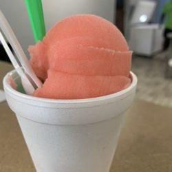 Medium two flavor Philadelphia water ice