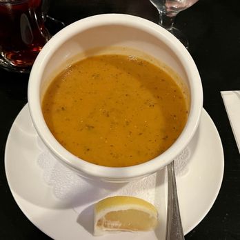 Tava Turkish and Mediterranean - Red Lentil Soup - Turkish Near Me - Brooklyn, New York Tava Turkish and Mediterranean - Red Lentil Soup - Turkish Near Me - Brooklyn, New York