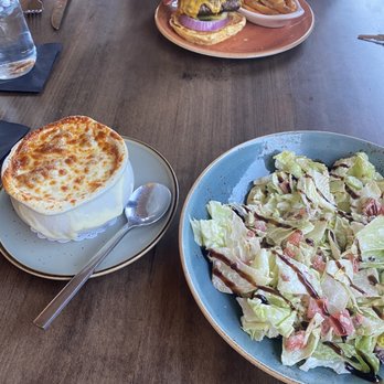 Riverstone Corner Bistro - French onion soup and wedge salad - Comfort Food Near Me - Canton, Georgia Riverstone Corner Bistro - French onion soup and wedge salad - Comfort Food Near Me - Canton, Georgia