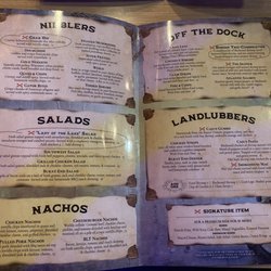 Dockside Bar and Grill - Menu