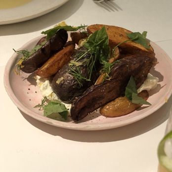 abcV - Smoky fingerling potatoes - Vegetarian Near Me - New York, New York abcV - Smoky fingerling potatoes - Vegetarian Near Me - New York, New York