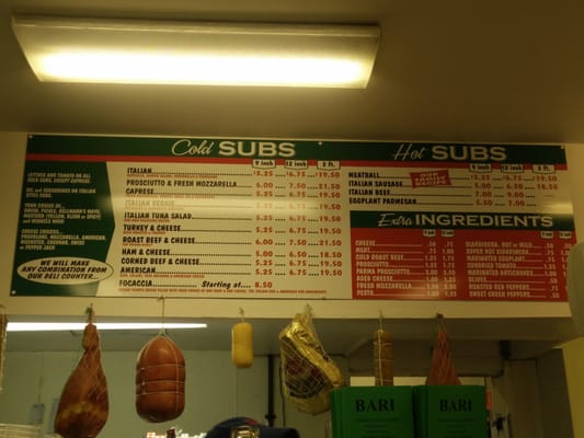 Menu photo 4 Bari Foods Chicago, IL Menu photo 4 Bari Foods Chicago, IL