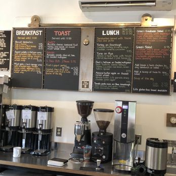 Lil's Café - Menu Board not to mention great breads to purchase - Coffee & Tea Near Me - Kittery, Maine Lil's Café - Menu Board not to mention great breads to purchase - Coffee & Tea Near Me - Kittery, Maine
