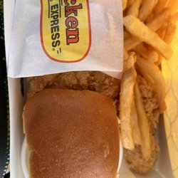 Chicken Express - #1 Four Express Tenders Combo Meal