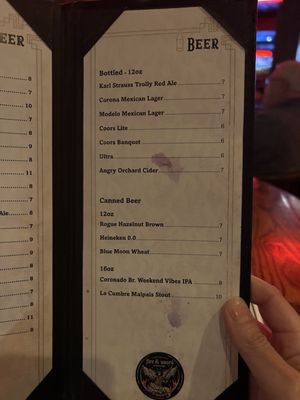 Menu photo 2 Fire & Sword Prescott, AZ