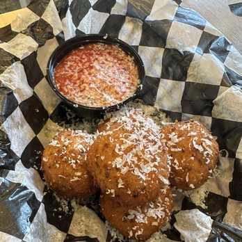 Grazie Grazie - RISOTTO BALLS - Salad Near Me - Washington, DC, District of Columbia Grazie Grazie - RISOTTO BALLS - Salad Near Me - Washington, DC, District of Columbia