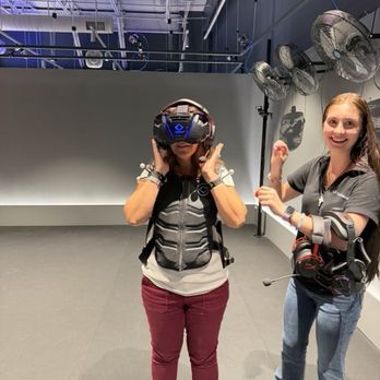 Sandbox VR - Comfortable headset and headphones, cleaned and sanitized - Venues & Event Spaces Near Me - Fort Myers, Florida Sandbox VR - Comfortable headset and headphones, cleaned and sanitized - Venues & Event Spaces Near Me - Fort Myers, Florida