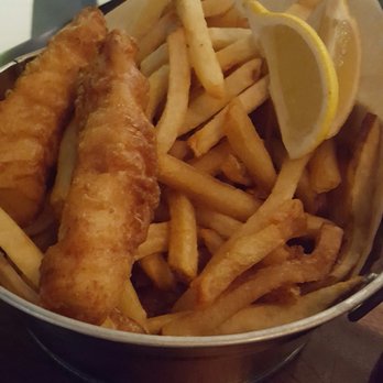 The General Public - fish and chips aka bottomless fries - New American Near Me - Houston, Texas