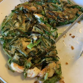 Dake Sushi - Amazing seafood pancake - Japanese Near Me - Old Bethpage, New York
