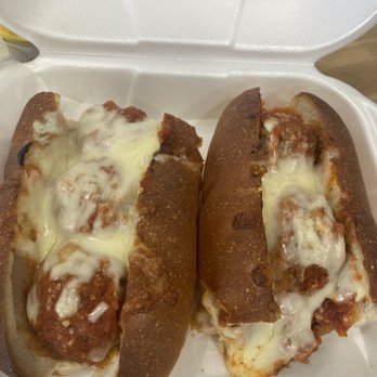 Vesuvios Pizzeria - Meatball parm - Pizza Near Me - Stuart, Florida