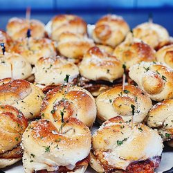 Chicken Parm Garlic Knots