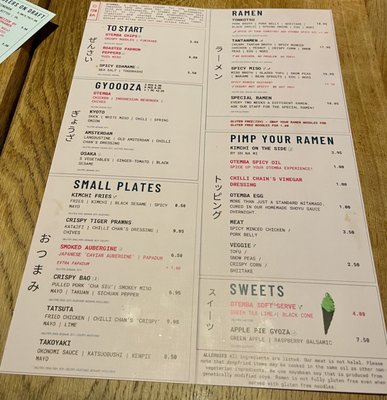 Menu photo 1 OTEMBA RAMEN Amsterdam, NH