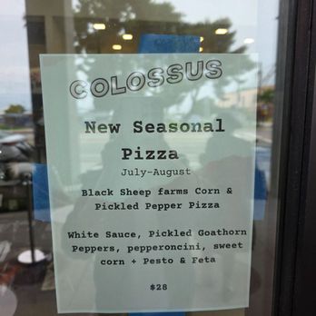 Colossus - Seasonal pizza - Bakeries Near Me - San Pedro, California Colossus - Seasonal pizza - Bakeries Near Me - San Pedro, California