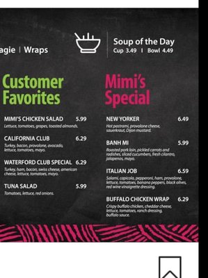 Menu photo 1 Mimi's Deli Oklahoma City, OK Menu photo 1 Mimi's Deli Oklahoma City, OK