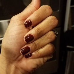 The Nail Boutique - CND shellac in Oxblood