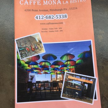 Caffe Mona La Bistro - Look at this umbrellas - Breakfast & Brunch Near Me - Pittsburgh, Pennsylvania