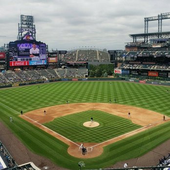 Coors Field - Section 330 Row 4 Seat 6 - Stadiums & Arenas Near Me - Denver, Colorado