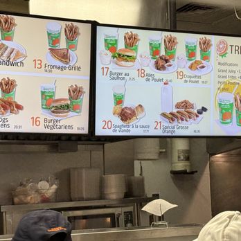 Orange Julep - Fast Food Near Me - Montreal, Quebec