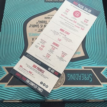 MOD Pizza - Their packaging is cute. - Pizza Near Me - Houston, Texas