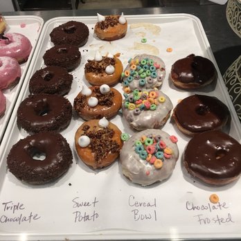 Doughnut Dollies - Donut offerings. Sweet potato is seasonal. - Breakfast & Brunch Near Me - Marietta, Georgia Doughnut Dollies - Donut offerings. Sweet potato is seasonal. - Breakfast & Brunch Near Me - Marietta, Georgia