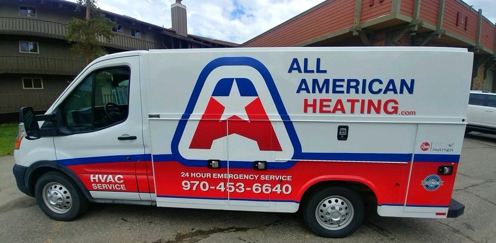 Slide of All American Heating