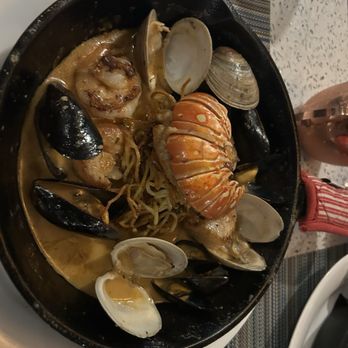 Boca Fish House - Shellfish pan roast another amazing dish flavors like I never had before. - Seafood Near Me - Boca Raton, Florida Boca Fish House - Shellfish pan roast another amazing dish flavors like I never had before. - Seafood Near Me - Boca Raton, Florida