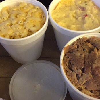 Moe's Original Bar B Que - Mac and cheese, jalapeño cheese grits, pulled pork - Barbeque Near Me - Charlottesville, Virginia Moe's Original Bar B Que - Mac and cheese, jalapeño cheese grits, pulled pork - Barbeque Near Me - Charlottesville, Virginia