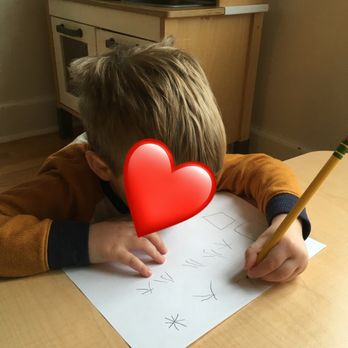 Global Friends Language School - Practicing writing Chinese characters - Child Care & Day Care Near Me - Portland, Oregon