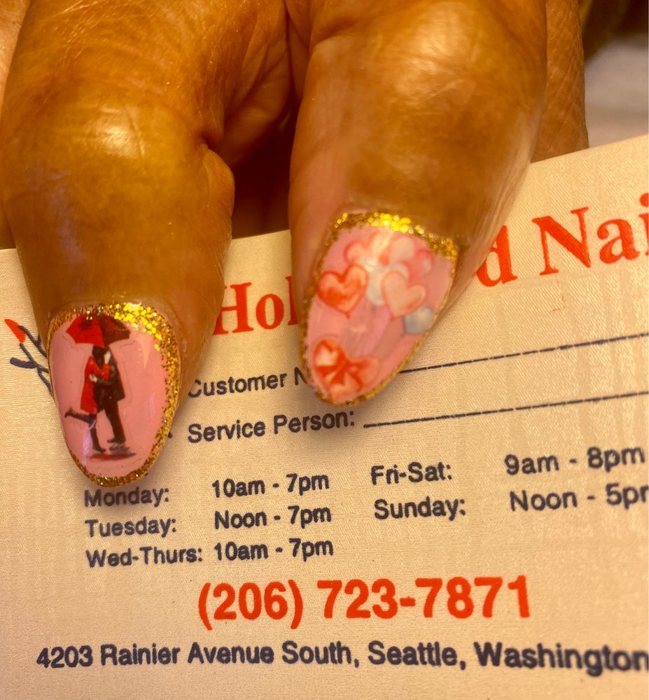 HOLLYWOOD NAILS Updated January 2025 254 Photos & 25 Reviews 4203 Rainier Ave S, Seattle