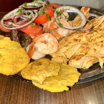 Noches de Colombia - Chicken shrimp and steak - Colombian Near Me - Port Chester, New York Noches de Colombia - Chicken shrimp and steak - Colombian Near Me - Port Chester, New York