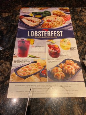 Menu photo 1 Red Lobster Springfield, IL Menu photo 1 Red Lobster Springfield, IL