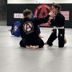 A-Team Jiu Jitsu - My Daughter learning Jiu-Jitsu