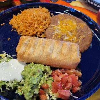 Anayas - Chimichanga plate. - Mexican Near Me - Tempe, Arizona