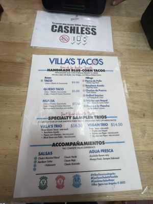 Menu photo 4 Villa's Tacos Los Angeles, CA Menu photo 4 Villa's Tacos Los Angeles, CA