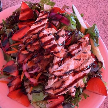 Fathoms Bar & Grille - Strawberry chicken salad - Seafood Near Me - New Bedford, Massachusetts