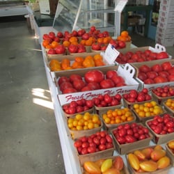 Hill Top Farm Maket - All kinds of tomatoes