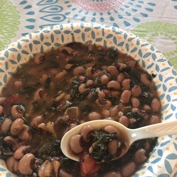 RG Trading Post - a bowl of beans and spinach - Breakfast & Brunch Near Me - Fort Towson, Oklahoma