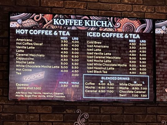 Menu photo 1 Koffee Kiicha San Jacinto, CA