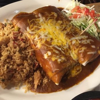 Garcia's Las Avenidas - Beef burrito enchiladas style - Mexican Near Me - Phoenix, Arizona