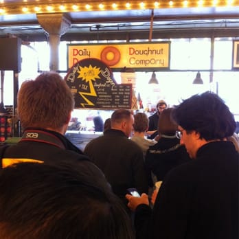 Daily Dozen Doughnut - Line at 2pm on Sunday - Bakeries Near Me - Seattle, Washington Daily Dozen Doughnut - Line at 2pm on Sunday - Bakeries Near Me - Seattle, Washington