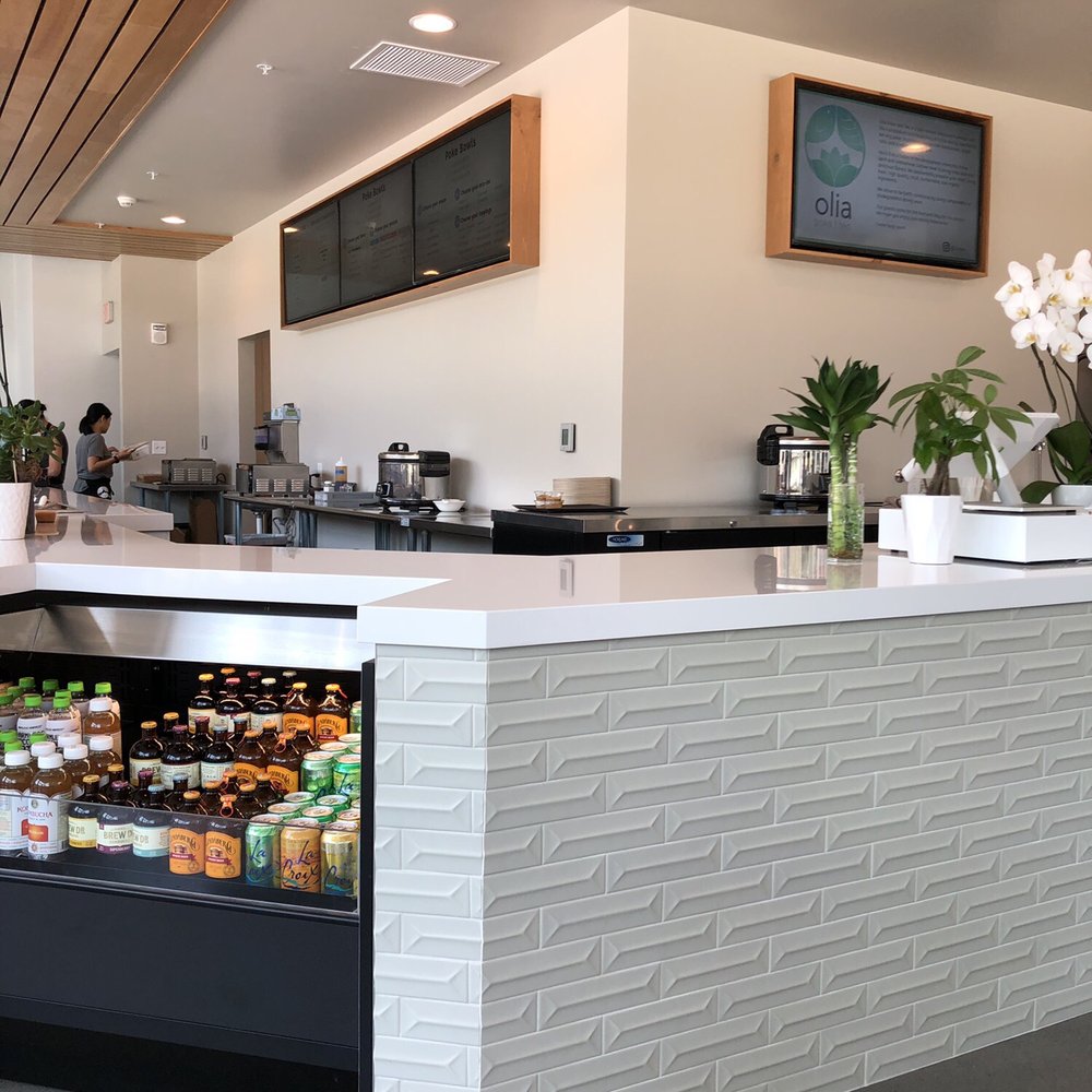 Olia Poke & Tea - Front counter/check out - Poke Near Me - Portland, Oregon
