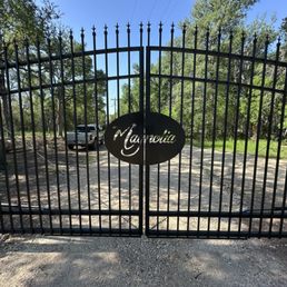 Exterior outside entrance of Stand Strong Fencing - Custom steel gate Exterior outside entrance of Stand Strong Fencing - Custom steel gate