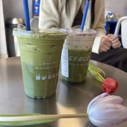 DOUBLE MATCHA and ROSE BLUSH MATCHA DOUBLE MATCHA and ROSE BLUSH MATCHA