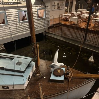 Port Edward Restaurant - The coolest boat, that floats among the koy fish filled water, giving another option to enjoy a one of a kind dining experience. - Seafood Near Me - Algonquin, Illinois Port Edward Restaurant - The coolest boat, that floats among the koy fish filled water, giving another option to enjoy a one of a kind dining experience. - Seafood Near Me - Algonquin, Illinois
