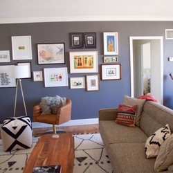 West Hollywood living room decor.