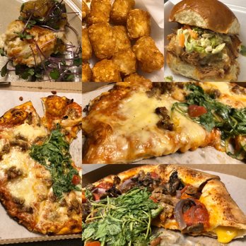 Precinct Tap & Table - Crab cakes, tots and jam, pork sliders and slaw, Pizza-the-Hutt, and sausage pizza were all excellent! I'd get them all again. - American Near Me - Germantown, Wisconsin