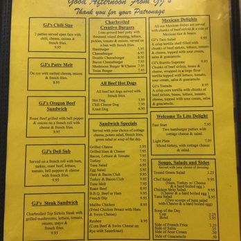 GJ's Family Restaurant - Menu - Breakfast & Brunch Near Me - Eugene, Oregon GJ's Family Restaurant - Menu - Breakfast & Brunch Near Me - Eugene, Oregon