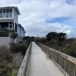 Ocean Hammock Park Walkway - The Public Walkway that has been here longer then this house in Sea Colony in St Augustine Beach Fl.