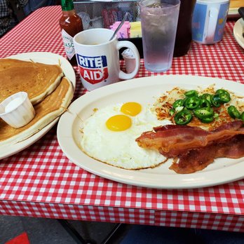 River Oaks Cafe - big old breakfast combo - Breakfast & Brunch Near Me - Fort Worth, Texas