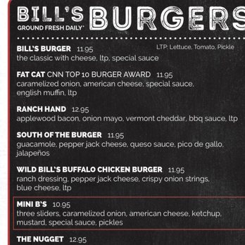 Bill's Bar & Burger - Burgers Near Me - Lake Charles, Louisiana